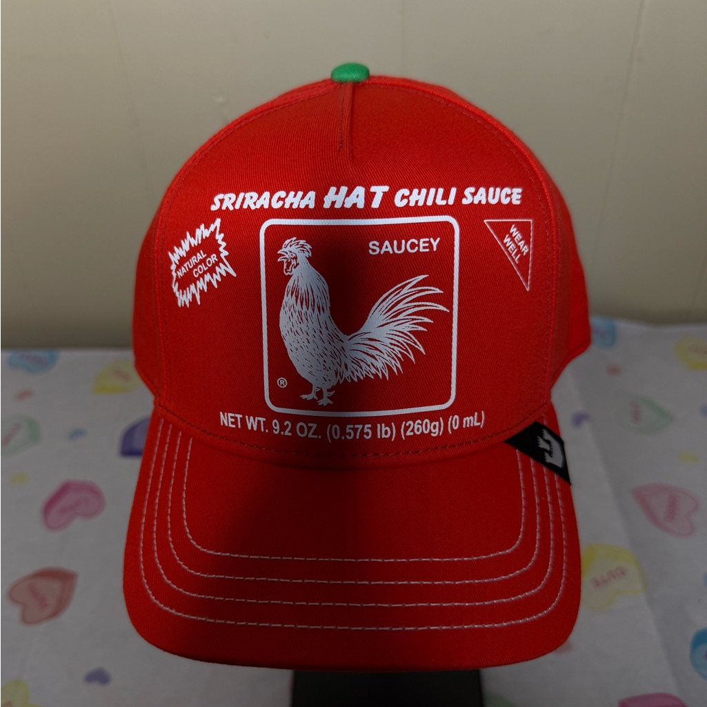 Goorin Bros Sriracha Hat Chili Sauce “Saucey” Sauce Boss